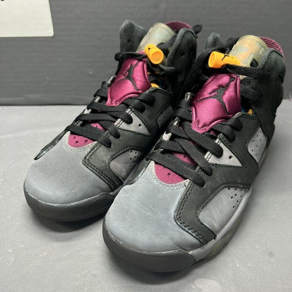 Nike Air Jordan 6 VI Retro Bordeaux 384665-063 Youth Sz 4Y Women Sz 5.5 Preowned main image 7